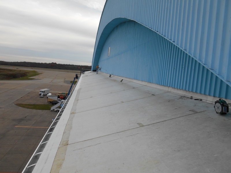 Airside Terminal Roof Replacement Management Engineering Corporation
